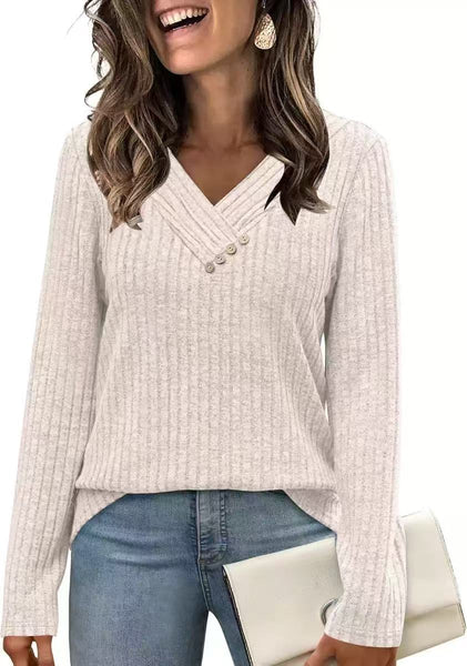 Lace Long Sleeve Shirt Fall Top