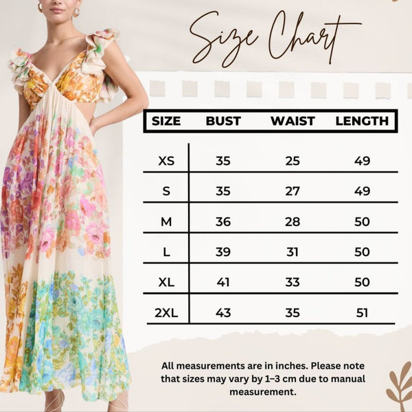 Frill Shoulder Midi Dress