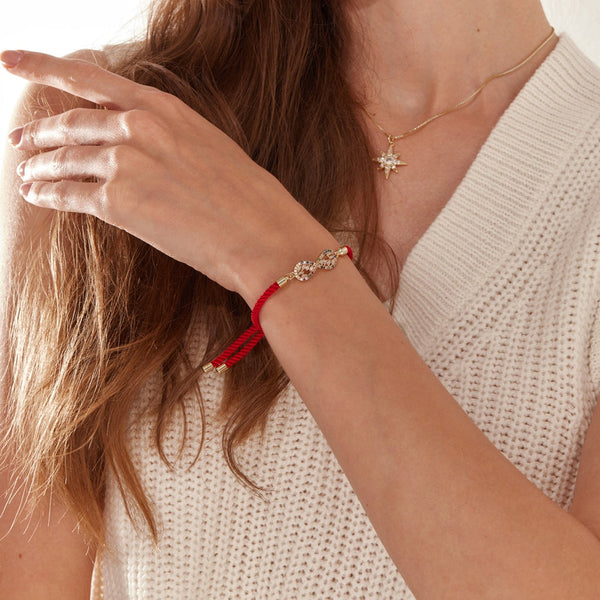 Infinity Red String Bracelet