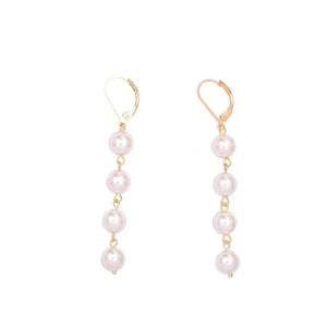 Four Pearl Earrings