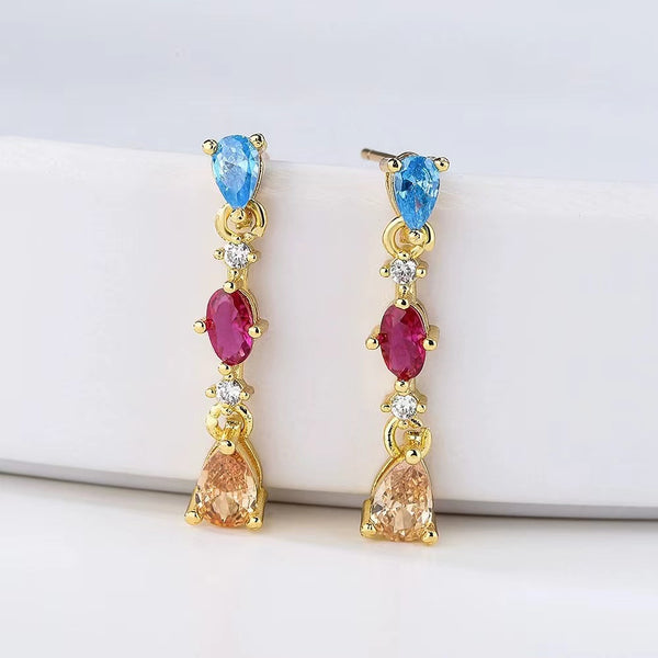 Three Aileen Earrings