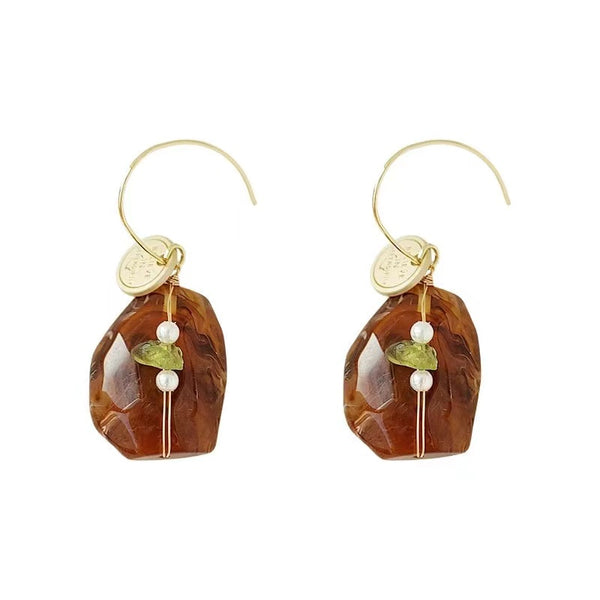 Lemon Quartz Earrings