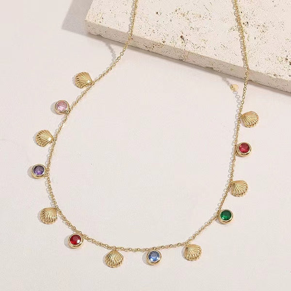 Riviere Multi Shape & Color Necklace