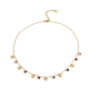 Riviere Multi Shape & Color Necklace