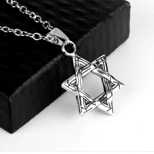 Piety Petite Star Of David Necklace