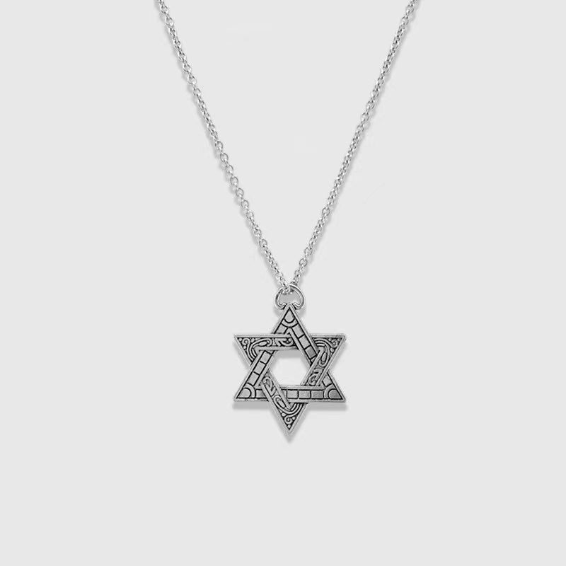 Piety Petite Star Of David Necklace