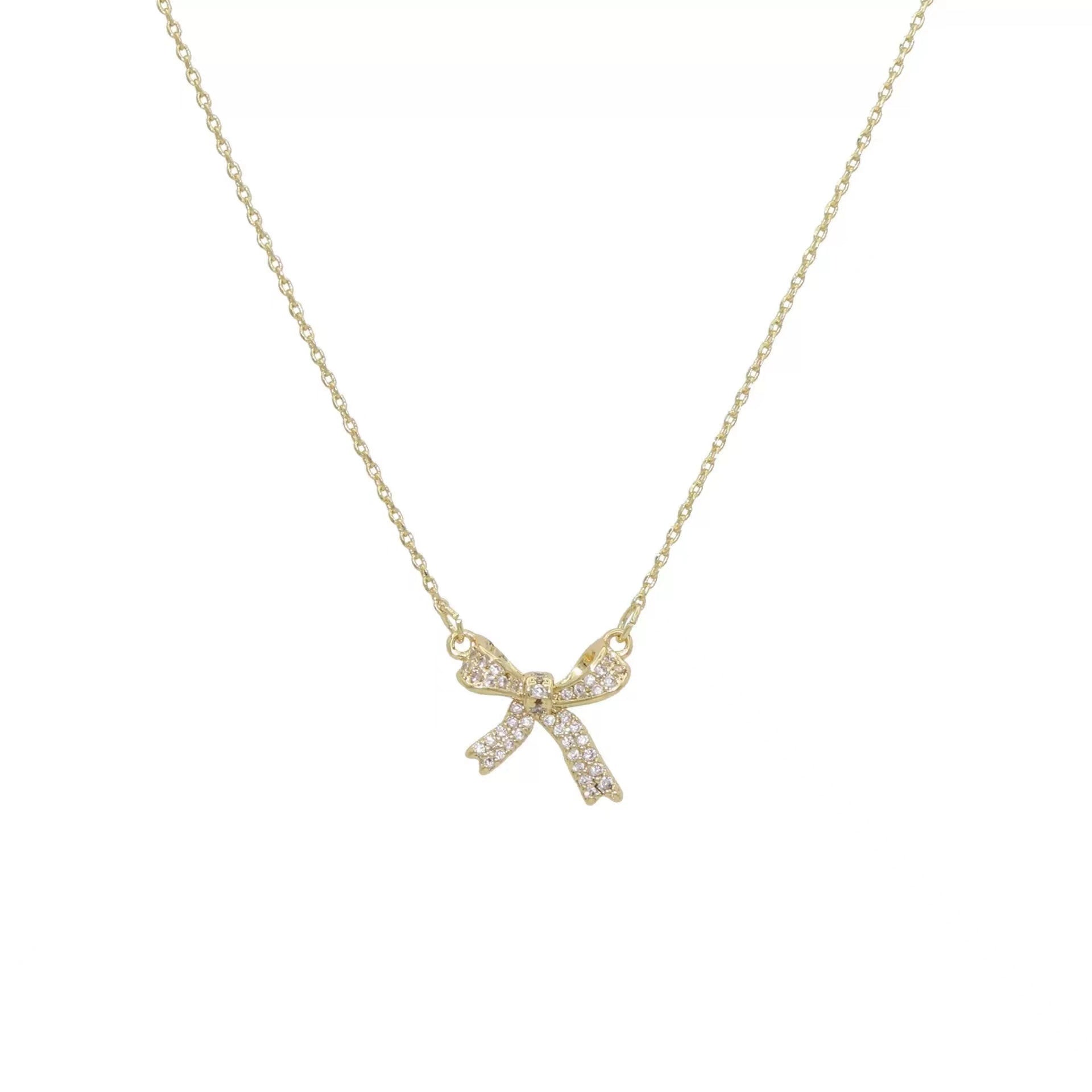 Lucky Bow Necklace