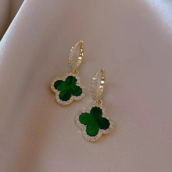 Four Leaf Clover Earrings