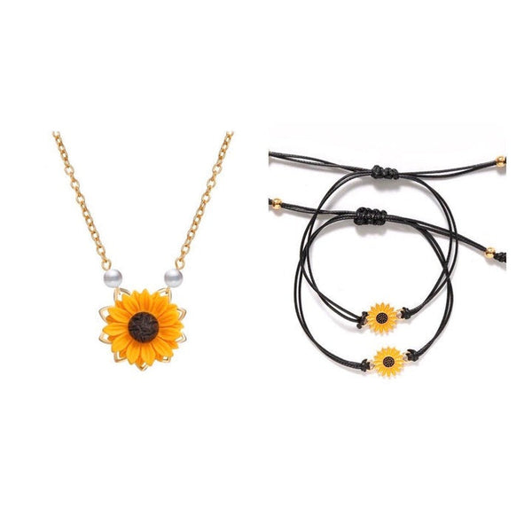 Sunflower Necklace