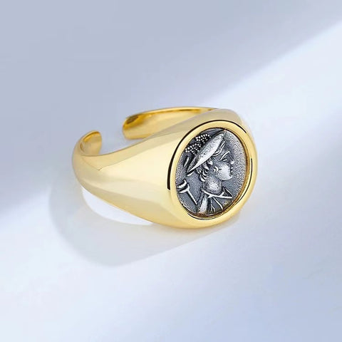 Portrait Signet Ring