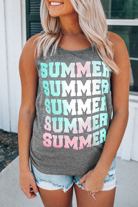 Summer Graphic Tank Top